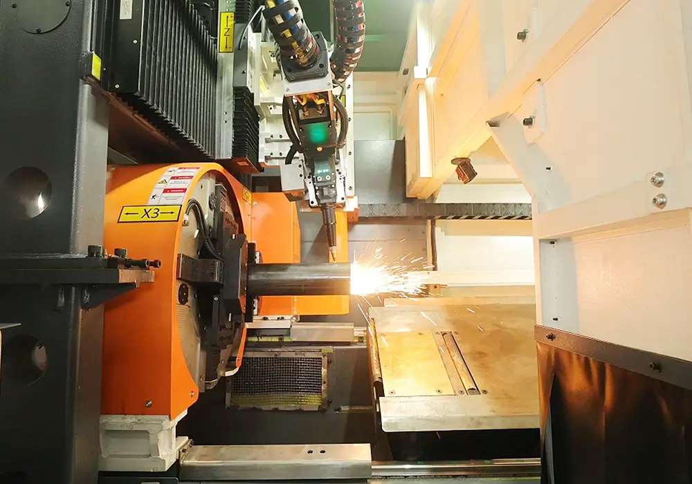 Laser-CNC-Rohrschneidanlage
