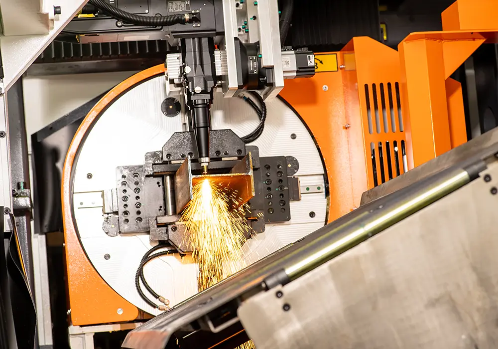 Laser-CNC-Rohrschneidanlage